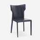 Contemporary Metal Dining Armless Chair Faux Leather Side Chair for Home Use Black 1 Piece Clearhalo ' kitchen&dining_furn' 'Dining Chairs' 'Dining Tables & Seating' 'dining_chair' 'furn' 'furn_dining_chair' 'Furniture' 'furniture_dining_chair' 'Kitchen & Dining Furniture' 'kitchen' 4208277