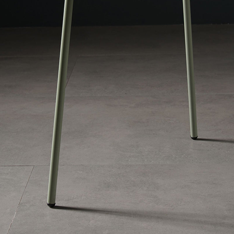 Contemporary Style Dining Chair Kitchen Open Back Arm Side Chair with Metal Legs Clearhalo ' kitchen&dining_furn' 'Dining Chairs' 'Dining Tables & Seating' 'dining_chair' 'furn' 'furn_dining_chair' 'Furniture' 'furniture_dining_chair' 'Kitchen & Dining Furniture' 'kitchen' 4209415