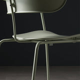 Contemporary Style Dining Chair Kitchen Open Back Arm Side Chair with Metal Legs Clearhalo ' kitchen&dining_furn' 'Dining Chairs' 'Dining Tables & Seating' 'dining_chair' 'furn' 'furn_dining_chair' 'Furniture' 'furniture_dining_chair' 'Kitchen & Dining Furniture' 'kitchen' 4209420