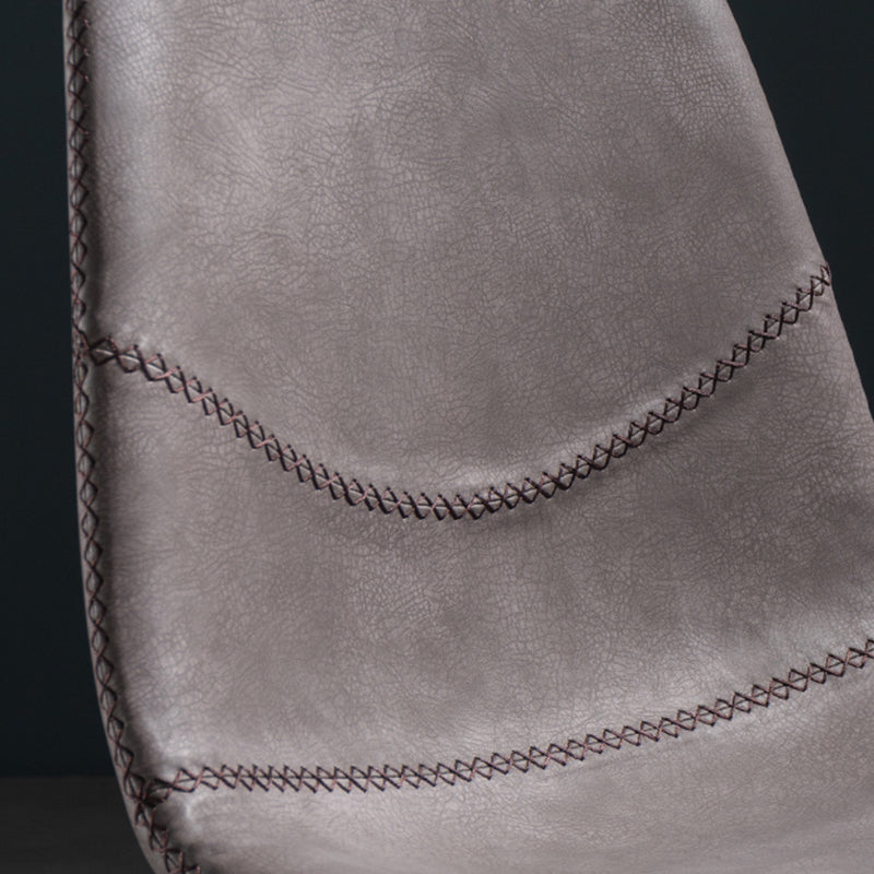 Glam Style Metal Dining Chair Dining Side Armless Chairs for Kitchen Clearhalo ' kitchen&dining_furn' 'Dining Chairs' 'Dining Tables & Seating' 'dining_chair' 'furn' 'furn_dining_chair' 'Furniture' 'furniture_dining_chair' 'Kitchen & Dining Furniture' 'kitchen' 4209454