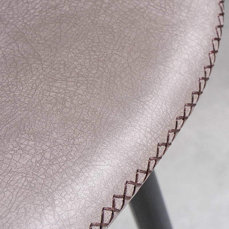 Glam Style Metal Dining Chair Dining Side Armless Chairs for Kitchen Clearhalo ' kitchen&dining_furn' 'Dining Chairs' 'Dining Tables & Seating' 'dining_chair' 'furn' 'furn_dining_chair' 'Furniture' 'furniture_dining_chair' 'Kitchen & Dining Furniture' 'kitchen' 4209458