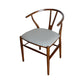 Contemporary Style Ash Wood Chair Dining Room Fork Bone Back Chairs Set Light Gray 1 Piece Clearhalo ' kitchen&dining_furn' 'Dining Chairs' 'Dining Tables & Seating' 'dining_chair' 'furn' 'furn_dining_chair' 'Furniture' 'furniture_dining_chair' 'Kitchen & Dining Furniture' 'kitchen' 4210574
