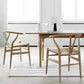 Contemporary Style Ash Wood Chair Dining Room Fork Bone Back Chairs Set Clearhalo ' kitchen&dining_furn' 'Dining Chairs' 'Dining Tables & Seating' 'dining_chair' 'furn' 'furn_dining_chair' 'Furniture' 'furniture_dining_chair' 'Kitchen & Dining Furniture' 'kitchen' 4210575