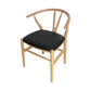Contemporary Style Ash Wood Chair Dining Room Fork Bone Back Chairs Set Black 1 Piece Clearhalo ' kitchen&dining_furn' 'Dining Chairs' 'Dining Tables & Seating' 'dining_chair' 'furn' 'furn_dining_chair' 'Furniture' 'furniture_dining_chair' 'Kitchen & Dining Furniture' 'kitchen' 4210608