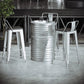 Industrial Silver Counter Stools Iron Wooden Bar Bristol Stools with Square Seat Clearhalo 'Bar Furniture' 'Bar Stools' 'bar_stools' 'furn' 'furn_bar_stools' 'furniture_bar_stools' 'Kitchen & Dining Furniture' 'kitchen&dining_furn' 'kitchen' 'kitchen_furn' Furniture' 4211123
