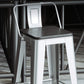 Industrial Silver Counter Stools Iron Wooden Bar Bristol Stools with Square Seat Clearhalo 'Bar Furniture' 'Bar Stools' 'bar_stools' 'furn' 'furn_bar_stools' 'furniture_bar_stools' 'Kitchen & Dining Furniture' 'kitchen&dining_furn' 'kitchen' 'kitchen_furn' Furniture' 4211126