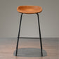 Industrial Iron Distressed Quilted Barstool Indoor Tall Stool with Leather Seat Clearhalo 'Bar Furniture' 'Bar Stools' 'bar_stools' 'furn' 'furn_bar_stools' 'furniture_bar_stools' 'Kitchen & Dining Furniture' 'kitchen&dining_furn' 'kitchen' 'kitchen_furn' Furniture' 4211191
