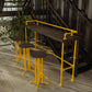 Industrial Yellow Counter Stools Iron Wooden Bar Stools with Footrest (Set of 2) Clearhalo 'Bar Furniture' 'Bar Stools' 'bar_stools' 'furn' 'furn_bar_stools' 'furniture_bar_stools' 'Kitchen & Dining Furniture' 'kitchen&dining_furn' 'kitchen' 'kitchen_furn' Furniture' 4211209