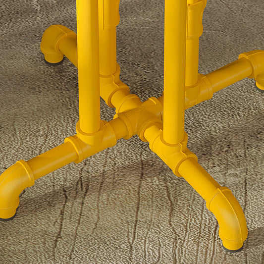 Industrial Yellow Counter Stools Iron Wooden Bar Stools with Footrest (Set of 2) Clearhalo 'Bar Furniture' 'Bar Stools' 'bar_stools' 'furn' 'furn_bar_stools' 'furniture_bar_stools' 'Kitchen & Dining Furniture' 'kitchen&dining_furn' 'kitchen' 'kitchen_furn' Furniture' 4211212