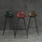 Black Metal Bar Stool Scandinavian Low Back Bristol Counter Stool with Bucket Seat Clearhalo 'Bar Furniture' 'Bar Stools' 'bar_stools' 'furn' 'furn_bar_stools' 'furniture_bar_stools' 'Kitchen & Dining Furniture' 'kitchen&dining_furn' 'kitchen' 'kitchen_furn' Furniture' 4211253