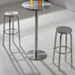 Industrial Style Low Back Metal Bar Stool Counter Stool for Kitchen Bar Clearhalo 'Bar Furniture' 'Bar Stools' 'bar_stools' 'furn' 'furn_bar_stools' 'furniture_bar_stools' 'Kitchen & Dining Furniture' 'kitchen&dining_furn' 'kitchen' 'kitchen_furn' Furniture' 4211352