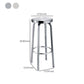 Industrial Style Low Back Metal Bar Stool Counter Stool for Kitchen Bar Clearhalo 'Bar Furniture' 'Bar Stools' 'bar_stools' 'furn' 'furn_bar_stools' 'furniture_bar_stools' 'Kitchen & Dining Furniture' 'kitchen&dining_furn' 'kitchen' 'kitchen_furn' Furniture' 4211359