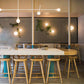 Industrial Style Wooden Bar Stool Contoured Seat Counter Stool for Kitchen Bar Clearhalo 'Bar Furniture' 'Bar Stools' 'bar_stools' 'furn' 'furn_bar_stools' 'furniture_bar_stools' 'Kitchen & Dining Furniture' 'kitchen&dining_furn' 'kitchen' 'kitchen_furn' Furniture' 4211365