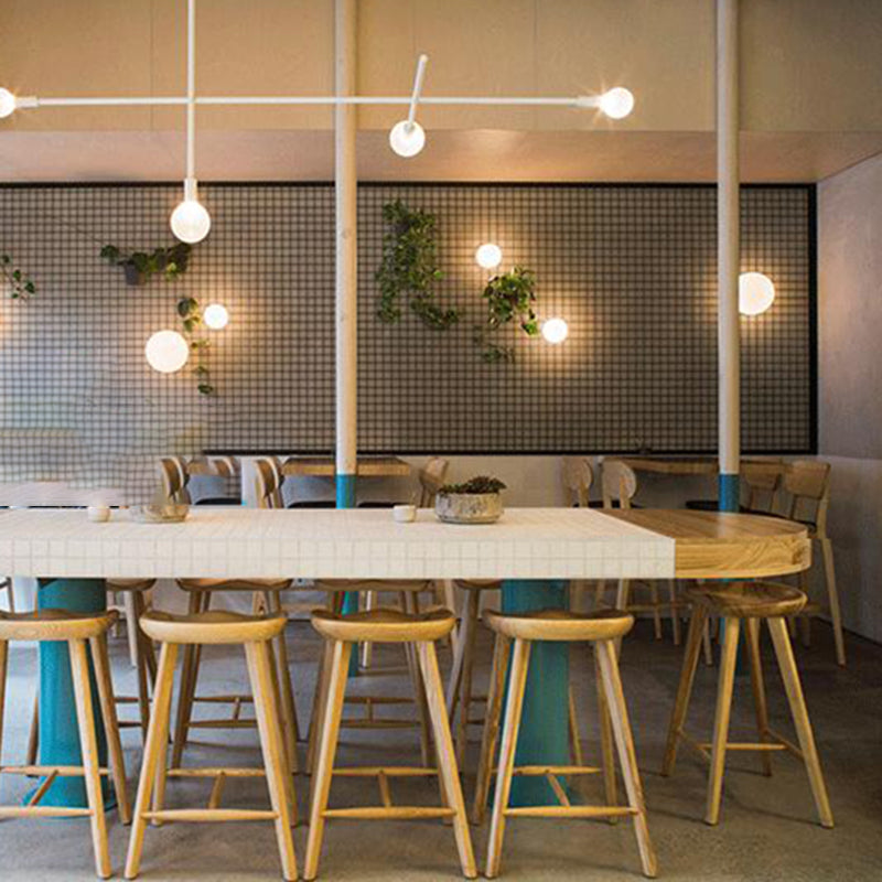 Industrial Style Wooden Bar Stool Contoured Seat Counter Stool for Kitchen Bar Clearhalo 'Bar Furniture' 'Bar Stools' 'bar_stools' 'furn' 'furn_bar_stools' 'furniture_bar_stools' 'Kitchen & Dining Furniture' 'kitchen&dining_furn' 'kitchen' 'kitchen_furn' Furniture' 4211365