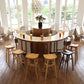 Industrial Style Wooden Bar Stool Contoured Seat Counter Stool for Kitchen Bar Clearhalo 'Bar Furniture' 'Bar Stools' 'bar_stools' 'furn' 'furn_bar_stools' 'furniture_bar_stools' 'Kitchen & Dining Furniture' 'kitchen&dining_furn' 'kitchen' 'kitchen_furn' Furniture' 4211381