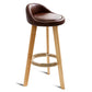 Scandinavian Style Wooden Legs Bar-stool Counter Stool for Kitchen Bar 1Pcs Coffee Clearhalo 'Bar Furniture' 'Bar Stools' 'bar_stools' 'furn' 'furn_bar_stools' 'furniture_bar_stools' 'Kitchen & Dining Furniture' 'kitchen&dining_furn' 'kitchen' 'kitchen_furn' Furniture' 4211477