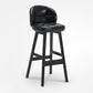 Scandinavian Style Wooden Legs Bar Stool Kitchen Bar Counter Stool 1Pcs Black Black Clearhalo 'Bar Furniture' 'Bar Stools' 'bar_stools' 'furn' 'furn_bar_stools' 'furniture_bar_stools' 'Kitchen & Dining Furniture' 'kitchen&dining_furn' 'kitchen' 'kitchen_furn' Furniture' 4211496
