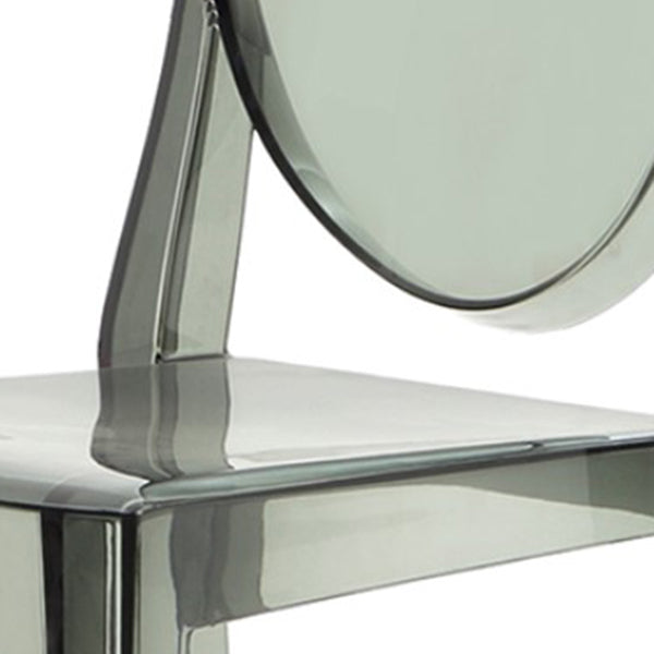 26-inch Height Barstool Modern Indoor Transparent Plastic Bar Stool Clearhalo 'Bar Furniture' 'Bar Stools' 'bar_stools' 'furn' 'furn_bar_stools' 'furniture_bar_stools' 'Kitchen & Dining Furniture' 'kitchen&dining_furn' 'kitchen' 'kitchen_furn' Furniture' 4211525