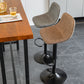 1 Pcs Scandinavian Adjustable Height Counter Stools Leather Iron Bar Stools with Footrest Clearhalo 'Bar Furniture' 'Bar Stools' 'bar_stools' 'furn' 'furn_bar_stools' 'furniture_bar_stools' 'Kitchen & Dining Furniture' 'kitchen&dining_furn' 'kitchen' 'kitchen_furn' Furniture' 4211556