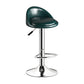 Lift and Rotate Height Stool Modern Indoor Leather Armless Bar Stool 1 Piece Green Clearhalo 'Bar Furniture' 'Bar Stools' 'bar_stools' 'furn' 'furn_bar_stools' 'furniture_bar_stools' 'Kitchen & Dining Furniture' 'kitchen&dining_furn' 'kitchen' 'kitchen_furn' Furniture' 4211562