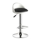 Lift and Rotate Height Stool Modern Indoor Leather Armless Bar Stool 1 Piece White Clearhalo 'Bar Furniture' 'Bar Stools' 'bar_stools' 'furn' 'furn_bar_stools' 'furniture_bar_stools' 'Kitchen & Dining Furniture' 'kitchen&dining_furn' 'kitchen' 'kitchen_furn' Furniture' 4211573