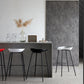 Scandinavian Metal Plastic Counter Stools Backless Bar Stools with Bucket Seat Clearhalo 'Bar Furniture' 'Bar Stools' 'bar_stools' 'furn' 'furn_bar_stools' 'furniture_bar_stools' 'Kitchen & Dining Furniture' 'kitchen&dining_furn' 'kitchen' 'kitchen_furn' Furniture' 4211654