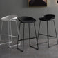Scandinavian Steel Plastic Counter Stools Backless Bar Stools with Bucket Seat (Set of 2) Clearhalo 'Bar Furniture' 'Bar Stools' 'bar_stools' 'furn' 'furn_bar_stools' 'furniture_bar_stools' 'Kitchen & Dining Furniture' 'kitchen&dining_furn' 'kitchen' 'kitchen_furn' Furniture' 4211691
