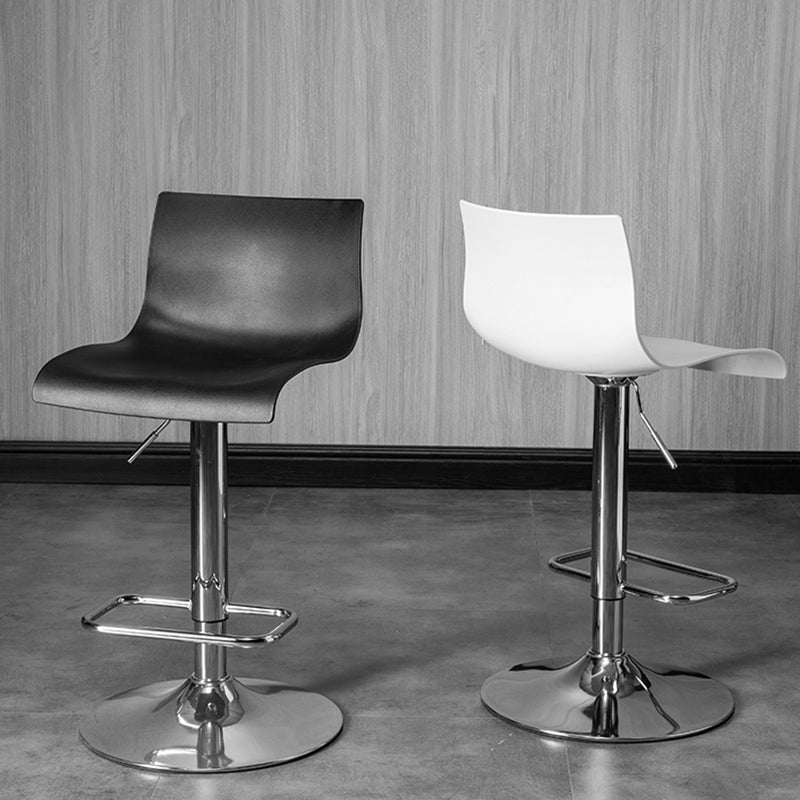 Indoor Industrial Style Bar Stool Adjustable Height Swivel Barstool Armless Design Clearhalo 'Bar Furniture' 'Bar Stools' 'bar_stools' 'furn' 'furn_bar_stools' 'furniture_bar_stools' 'Kitchen & Dining Furniture' 'kitchen&dining_furn' 'kitchen' 'kitchen_furn' Furniture' 4211722