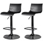 Indoor Industrial Style Bar Stool Adjustable Height Swivel Barstool Armless Design Black 2 Piece Set Clearhalo 'Bar Furniture' 'Bar Stools' 'bar_stools' 'furn' 'furn_bar_stools' 'furniture_bar_stools' 'Kitchen & Dining Furniture' 'kitchen&dining_furn' 'kitchen' 'kitchen_furn' Furniture' 4211736