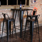 Industrial Black Metal Counter Stools Low Back Bristol Bar Stools with Square Seat Clearhalo 'Bar Furniture' 'Bar Stools' 'bar_stools' 'furn' 'furn_bar_stools' 'furniture_bar_stools' 'Kitchen & Dining Furniture' 'kitchen&dining_furn' 'kitchen' 'kitchen_furn' Furniture' 4211883