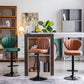 Restaurant Nordic Leather Bar Stool Modern Adjustable Height Stool Clearhalo 'Bar Furniture' 'Bar Stools' 'bar_stools' 'furn' 'furn_bar_stools' 'furniture_bar_stools' 'Kitchen & Dining Furniture' 'kitchen&dining_furn' 'kitchen' 'kitchen_furn' Furniture' 4211887