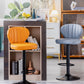 Restaurant Nordic Leather Bar Stool Modern Adjustable Height Stool Clearhalo 'Bar Furniture' 'Bar Stools' 'bar_stools' 'furn' 'furn_bar_stools' 'furniture_bar_stools' 'Kitchen & Dining Furniture' 'kitchen&dining_furn' 'kitchen' 'kitchen_furn' Furniture' 4211892
