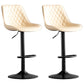 Dining Room Nordic Leather Bar Stool Modern Adjustable Height Stool White Black 2 Piece Set Clearhalo 'Bar Furniture' 'Bar Stools' 'bar_stools' 'furn' 'furn_bar_stools' 'furniture_bar_stools' 'Kitchen & Dining Furniture' 'kitchen&dining_furn' 'kitchen' 'kitchen_furn' Furniture' 4211966