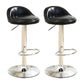 Modern Rotatable Liftable Counter Stool Iron Household Bar Stool with Cushion Black 2 Piece Set Clearhalo 'Bar Furniture' 'Bar Stools' 'bar_stools' 'furn' 'furn_bar_stools' 'furniture_bar_stools' 'Kitchen & Dining Furniture' 'kitchen&dining_furn' 'kitchen' 'kitchen_furn' Furniture' 4212081