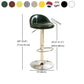 Modern Rotatable Liftable Counter Stool Iron Household Bar Stool with Cushion Clearhalo 'Bar Furniture' 'Bar Stools' 'bar_stools' 'furn' 'furn_bar_stools' 'furniture_bar_stools' 'Kitchen & Dining Furniture' 'kitchen&dining_furn' 'kitchen' 'kitchen_furn' Furniture' 4212086