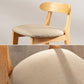Modern Armless Counter Stool Wood Household Bar Stool with Pedal and Cushion Clearhalo 'Bar Furniture' 'Bar Stools' 'bar_stools' 'furn' 'furn_bar_stools' 'furniture_bar_stools' 'Kitchen & Dining Furniture' 'kitchen&dining_furn' 'kitchen' 'kitchen_furn' Furniture' 4212097