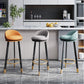 Modern Armless Counter Stool Wood Household Bar Stool with Cushion and Pedal Clearhalo 'Bar Furniture' 'Bar Stools' 'bar_stools' 'furn' 'furn_bar_stools' 'furniture_bar_stools' 'Kitchen & Dining Furniture' 'kitchen&dining_furn' 'kitchen' 'kitchen_furn' Furniture' 4212195