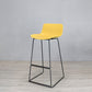 Industrial Style Barstool Metal and Plastic Bar Stool for Dinning Room Clearhalo 'Bar Furniture' 'Bar Stools' 'bar_stools' 'furn' 'furn_bar_stools' 'furniture_bar_stools' 'Kitchen & Dining Furniture' 'kitchen&dining_furn' 'kitchen' 'kitchen_furn' Furniture' 4212284