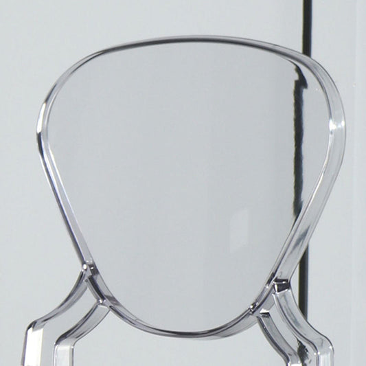 Nordic Style 30-inch Barstool Transparent Plastic Backrest Bar Stool for Dining Room Clearhalo 'Bar Furniture' 'Bar Stools' 'bar_stools' 'furn' 'furn_bar_stools' 'furniture_bar_stools' 'Kitchen & Dining Furniture' 'kitchen&dining_furn' 'kitchen' 'kitchen_furn' Furniture' 4212409