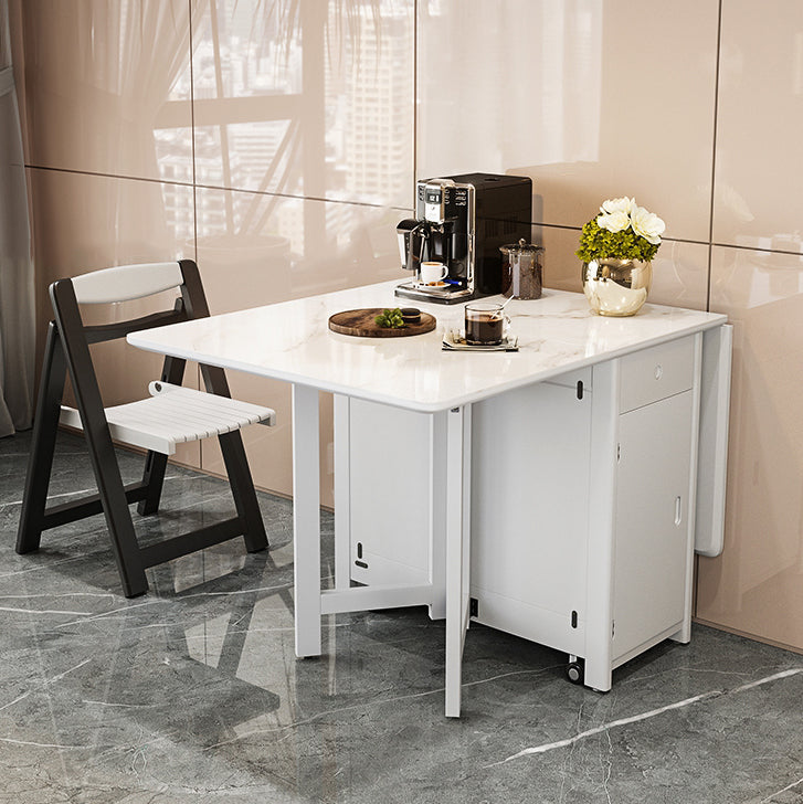 Contemporary Kitchen Standard Dining Table Folding Dining Table (only table) Clearhalo ' dining_table' 'Dining Tables & Seating' 'Dining Tables' 'Furniture' 'furniture_dining_table' 'Kitchen & Dining Furniture' 'kitchen&dining_furn' 'kitchen' 'kitchen_dining_table' 4212430