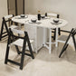Contemporary Kitchen Standard Dining Table Folding Dining Table (only table) Clearhalo ' dining_table' 'Dining Tables & Seating' 'Dining Tables' 'Furniture' 'furniture_dining_table' 'Kitchen & Dining Furniture' 'kitchen&dining_furn' 'kitchen' 'kitchen_dining_table' 4212436