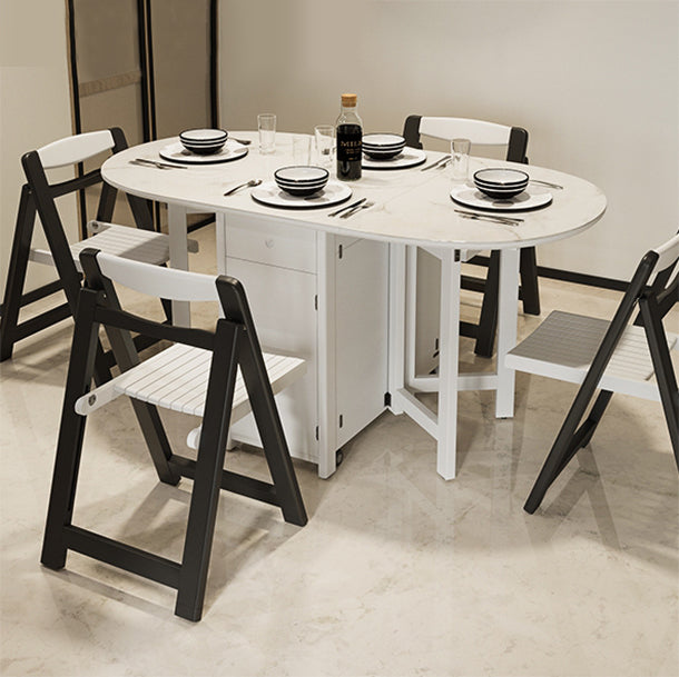 Contemporary Kitchen Standard Dining Table Folding Dining Table (only table) Clearhalo ' dining_table' 'Dining Tables & Seating' 'Dining Tables' 'Furniture' 'furniture_dining_table' 'Kitchen & Dining Furniture' 'kitchen&dining_furn' 'kitchen' 'kitchen_dining_table' 4212436