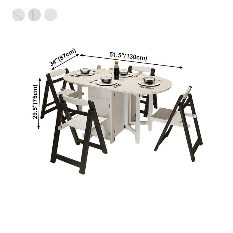 Contemporary Kitchen Standard Dining Table Folding Dining Table (only table) Clearhalo ' dining_table' 'Dining Tables & Seating' 'Dining Tables' 'Furniture' 'furniture_dining_table' 'Kitchen & Dining Furniture' 'kitchen&dining_furn' 'kitchen' 'kitchen_dining_table' 4212440