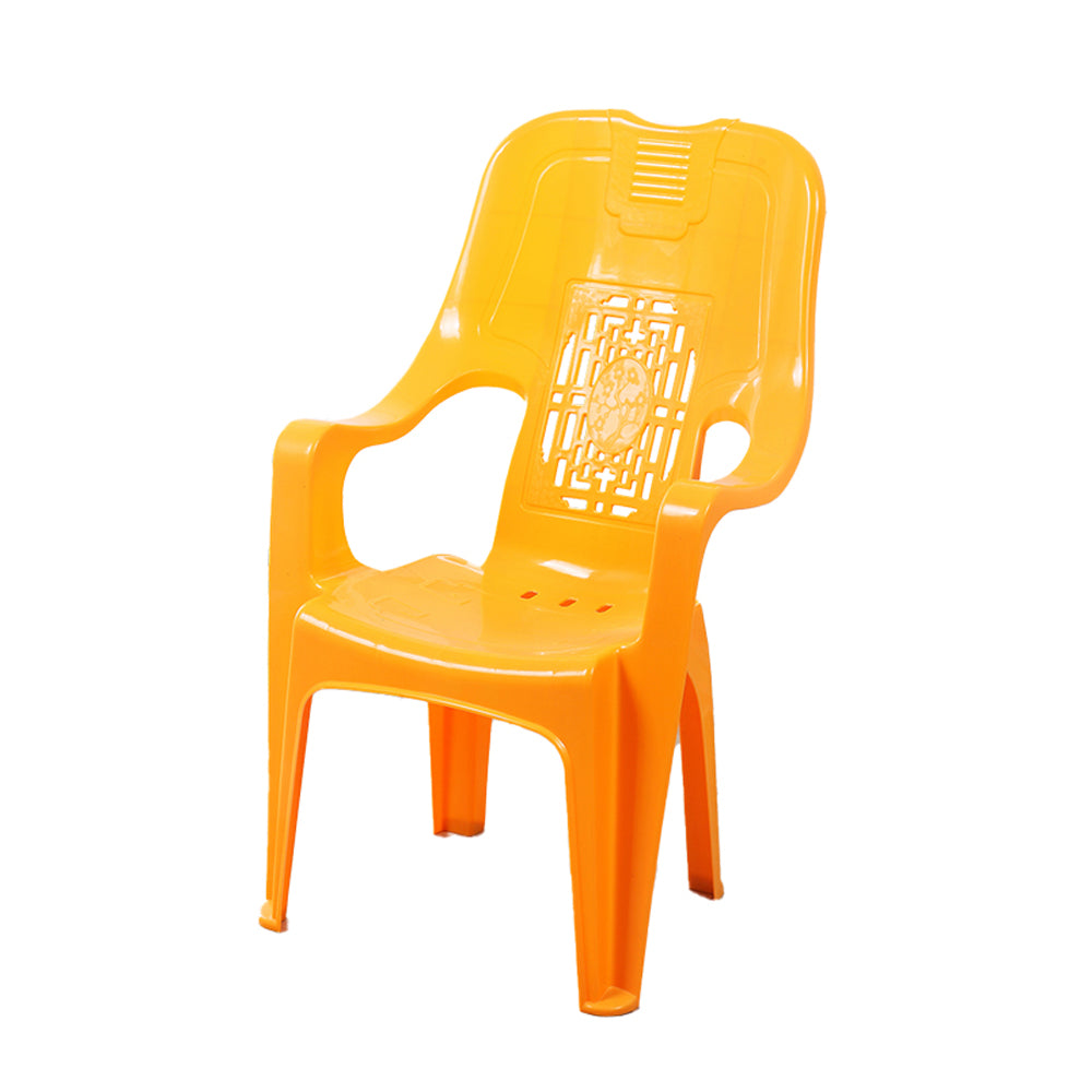 Modern Indoor Plastic Dining Arm Chairs Stackable High Back Dining Armchairs Clearhalo ' kitchen&dining_furn' 'Dining Chairs' 'Dining Tables & Seating' 'dining_chair' 'furn' 'furn_dining_chair' 'Furniture' 'furniture_dining_chair' 'Kitchen & Dining Furniture' 'kitchen' 4237009