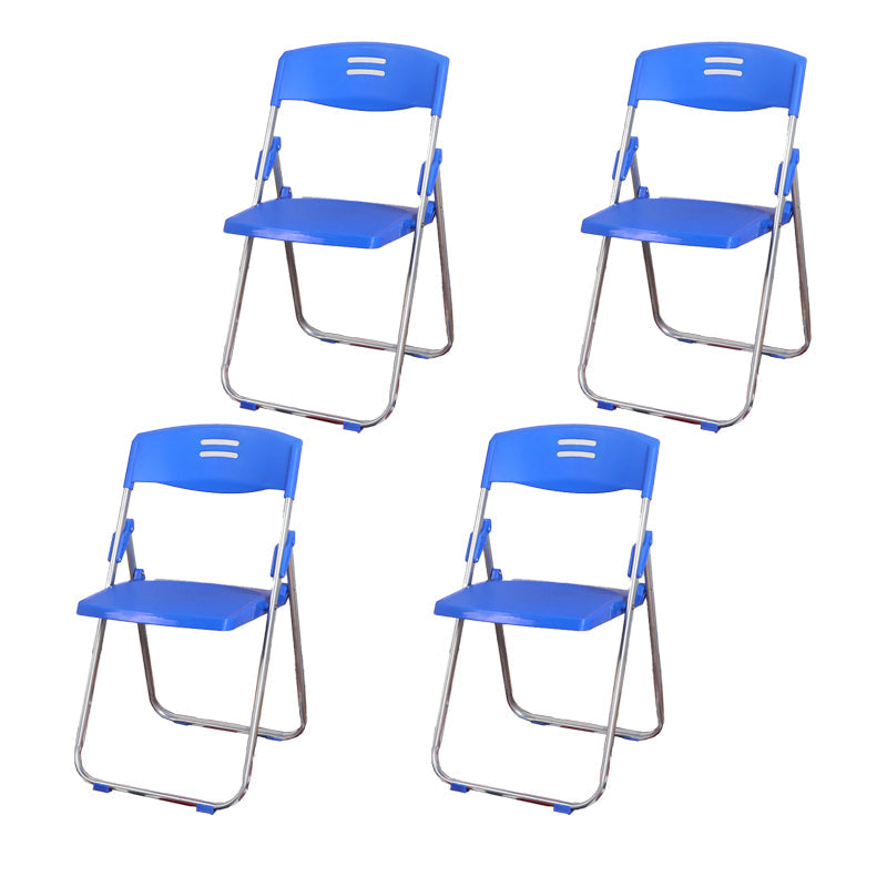 Metal Modern Indoor-Outdoor Side Chair Open Back Dining Side Chair Blue 4 Piece Set Clearhalo ' kitchen&dining_furn' 'Dining Chairs' 'Dining Tables & Seating' 'dining_chair' 'furn' 'furn_dining_chair' 'Furniture' 'furniture_dining_chair' 'Kitchen & Dining Furniture' 'kitchen' 4237040