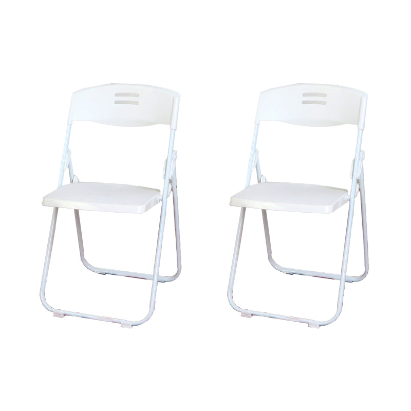 Metal Modern Indoor-Outdoor Side Chair Open Back Dining Side Chair White 2 Piece Set Clearhalo ' kitchen&dining_furn' 'Dining Chairs' 'Dining Tables & Seating' 'dining_chair' 'furn' 'furn_dining_chair' 'Furniture' 'furniture_dining_chair' 'Kitchen & Dining Furniture' 'kitchen' 4237061
