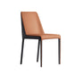 Modern Design Solid Back Dining Side Chairs Leather Armless Dining Chairs for Kitchen Brown 1 Piece Clearhalo ' kitchen&dining_furn' 'Dining Chairs' 'Dining Tables & Seating' 'dining_chair' 'furn' 'furn_dining_chair' 'Furniture' 'furniture_dining_chair' 'Kitchen & Dining Furniture' 'kitchen' 4237065