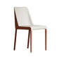 Modern Design Solid Back Dining Side Chairs Leather Armless Dining Chairs for Kitchen White 1 Piece Clearhalo ' kitchen&dining_furn' 'Dining Chairs' 'Dining Tables & Seating' 'dining_chair' 'furn' 'furn_dining_chair' 'Furniture' 'furniture_dining_chair' 'Kitchen & Dining Furniture' 'kitchen' 4237076