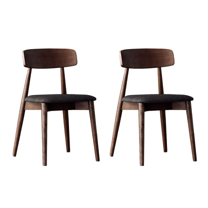 Scandinavian Style Wood Dining Chair Open Back Dining Side Chair (Set of 2) Grey Clearhalo ' kitchen&dining_furn' 'Dining Chairs' 'Dining Tables & Seating' 'dining_chair' 'furn' 'furn_dining_chair' 'Furniture' 'furniture_dining_chair' 'Kitchen & Dining Furniture' 'kitchen' 4237104