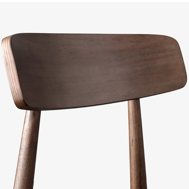 Scandinavian Style Wood Dining Chair Open Back Dining Side Chair (Set of 2) Clearhalo ' kitchen&dining_furn' 'Dining Chairs' 'Dining Tables & Seating' 'dining_chair' 'furn' 'furn_dining_chair' 'Furniture' 'furniture_dining_chair' 'Kitchen & Dining Furniture' 'kitchen' 4237111